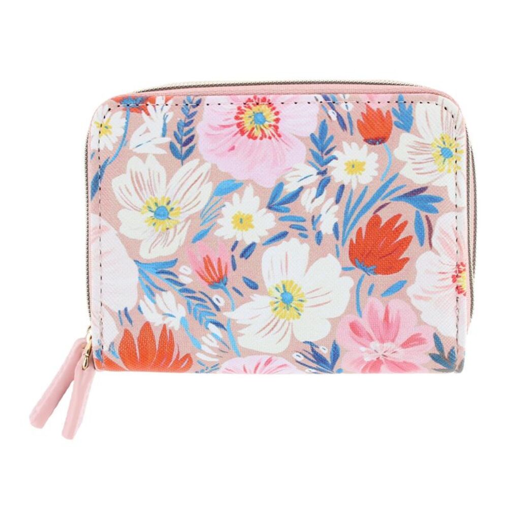 Buxton Women's Stylish Colored Multi Card Case Wizard Wallet